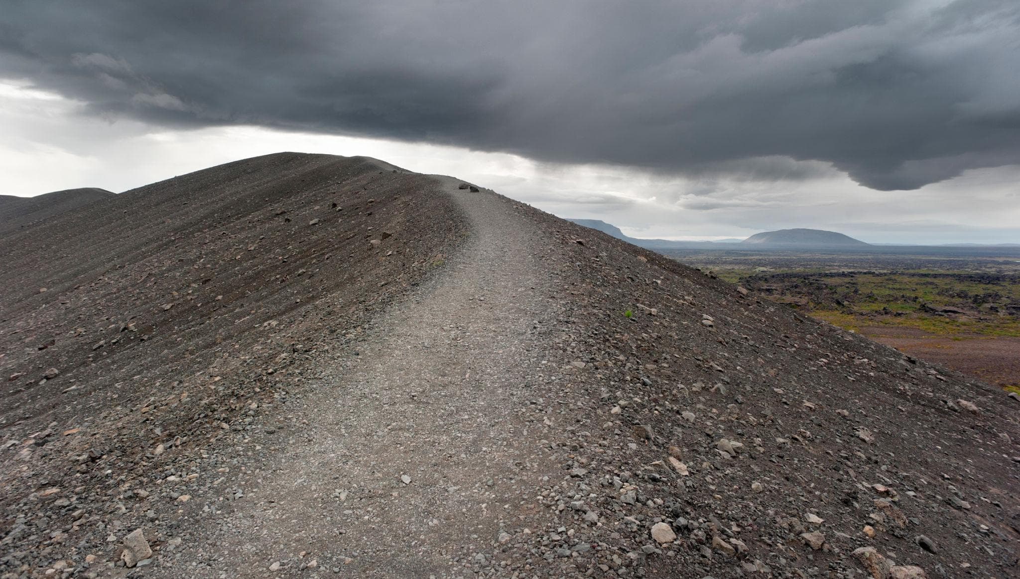 Hverfjall Volcanic Crater